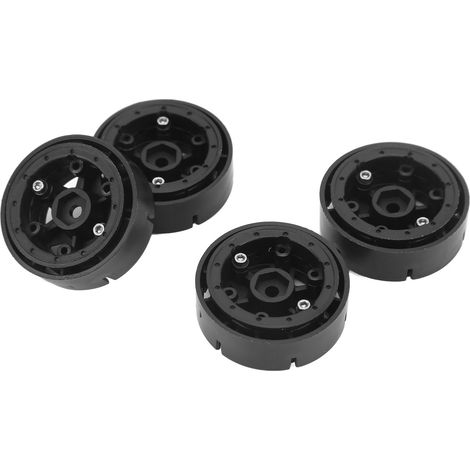 2 Pièces Moyeux de Roue SCX24 34mm en Nylon Léger pour Véhicule RC Tout Terrain (1/5)
