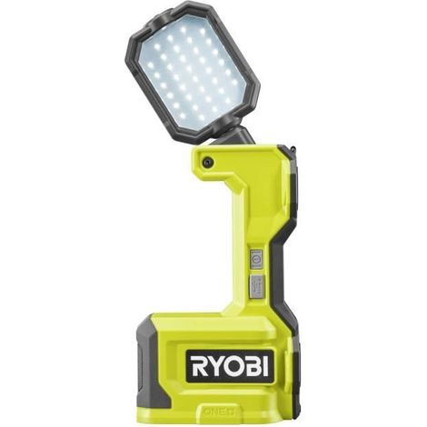 Lampe de travail pivotable LED 18V RYOBI - 1 500 Lumens - Base magnétique - Sans batterie ni chargeur (1/5)