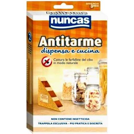 Antitarme para despensa y cocina, paquete de 2 unidades Nuncas