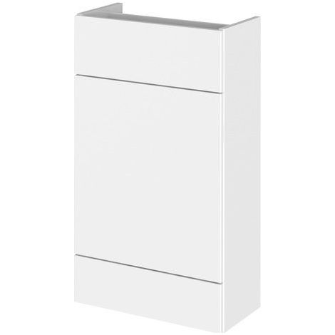 Hudson Reed Fusion Compact WC Unit 500mm Wide - Gloss White (1/4)