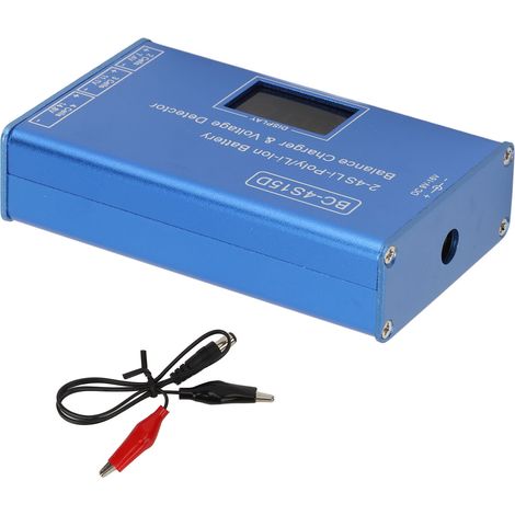 Chargeur équilibreur 2-4S testeur de tension affichage numérique AC 100-240V pour batteries lithium prises UE (1/5)