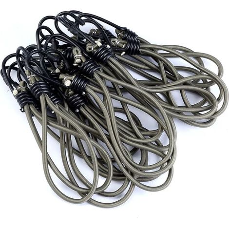 Elastischer Spannhaken – für Anhängerplanen und Ladungsnetze – Zeltkompatibel – 20er-Packung (1/5)