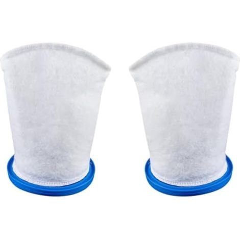 Lot de 2 ou 4 sacs filtrants ultra-fins pour sable et boue, maille de 20 microns, compatibles avec les aspirateurs de piscine Pool Blaster Max/Catfish Ultra (P30X022SS/PBW022SS) et iVac 250, Volt FX. (1/5)