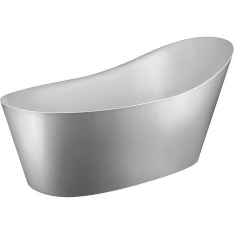 Bañera Gessi CONO, Cristalplant (blanco mate),