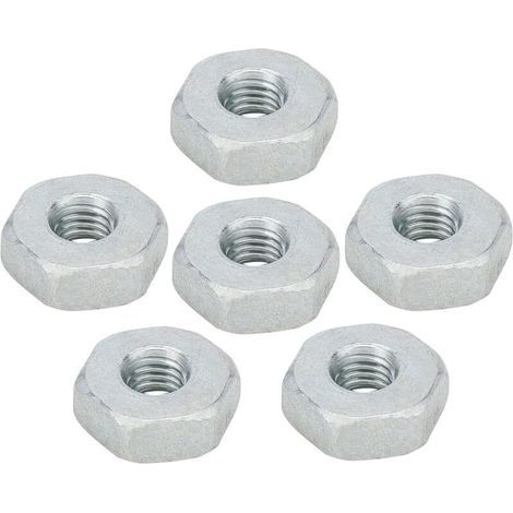 6 Pièces Écrou de Tronçonneuse pour STHIL MS170 MS180 MS171 MS181 MS230 MS250 MS251 MS360 MS380 MS390 017 018 036 038 039 Tronçonneuse 0000 955 0801 Universel Ecrou (1/5)