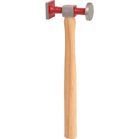 KS Tools Karosserie-Riffelhammer fein, rund/eckig, 325mm - 140.2139 (1/2)