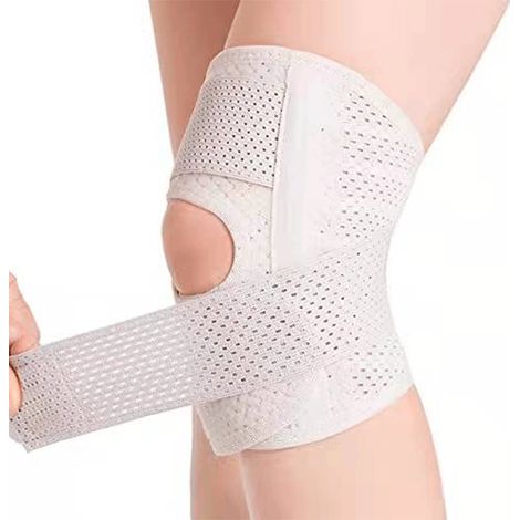 Genouillères de sport automne-hiver pour hommes et femmes, protection des articulations, course à pied, badminton, protection de la bande rotulienne (1/5)