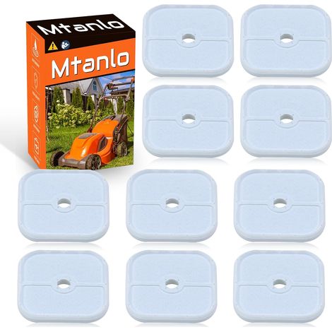 10 filtres à air pour Echo SRM266 SRM266S SRM266T PPT266 PE266 SHC266 taille-haie NEUF, 10 x filtre à air (1/5)