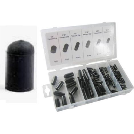 Bouchon d'Obturation 80x - Rubber Vacuum - Étanchéité et Protection - Robuste et durable - Beast (1/5)