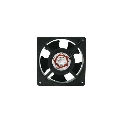Ventilateur axial pour bote de cheminée Insérable Haute température Pales en métal Silencieux Universel 120 x 120 x 38 mm