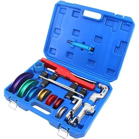 Copper Tube Bender and Manual Multilayer Bender 90° Combination with Aluminum Tray for 6-22mm Tubes, Easy to Use for Copper, Multilayer and Thin Stainless Steel (1/5)