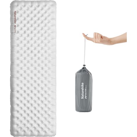 8.8 R Valeur Matelas de Camping Matelas Gonflable Ultraléger Matelas Gonflable Imperméable Durable avec Sac Gonflable pour Trekking Hiking Backpacking (1/5)