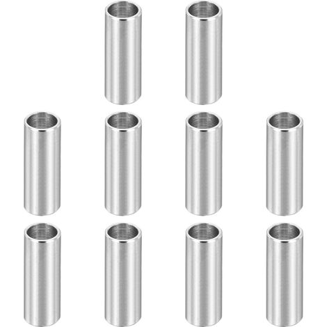 M8 Entretoise en Acier Inoxydable, 12Pcs Entretoise Métallique 8mm ID x 10mm OD x 30mm L Bague à Vis pour 5/16" ou M8 Boulon (1/5)