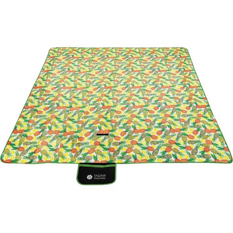 Estera de picnic impermeable 200x200cm TADAR 2664 Piñas (1/5)