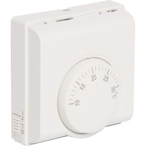 Thermostat mécanique mural 220 V pour climatisation centralisée – Interrupteur de température réglable, compatible avec systèmes de chauffage et climatisation (1/5)