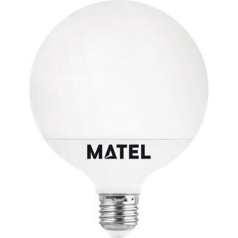 LAMPE GLOBE À LED 95 MM E27 15 W LUMIÈRE CHAUDE - 21942