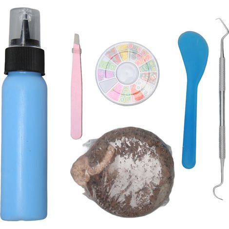 Kit anti-stress Pick Stone pour soulager l'anxiété, améliorer la concentration, kit de grattage sécurisé avec grattoir, pince et crochet pour enfants (1/5)
