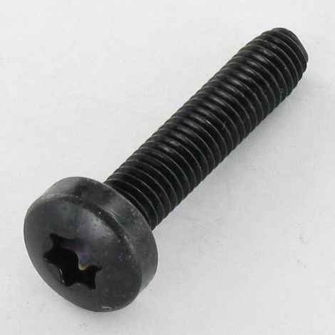 Vis autotaraudeuse tête cylindrique bombée large 5X16 TORX T25 Acier zingué noir-100 pièces