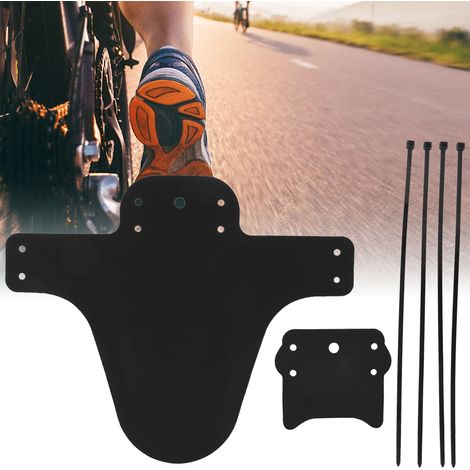 Garde-boue complet VTT et vélo de route, protection pour bicyclette tout terrain et fixe.