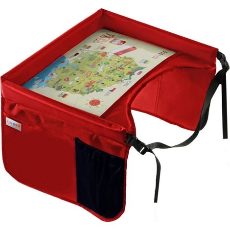 Table de voyage rouge Tuloko (1/5)