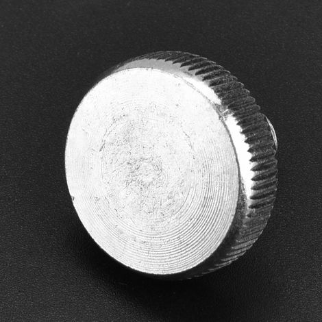 10 vis à oreilles M8 en acier au carbone zingué à tête plate moletée (M812) (1/5)