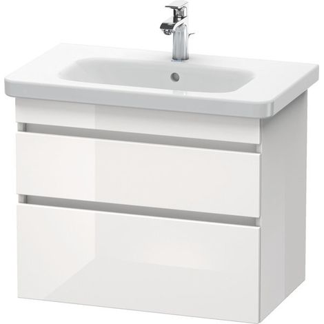 Duravit DuraStyle meuble sous-lavabo suspendu 6481, 2 tiroirs, (1/3)