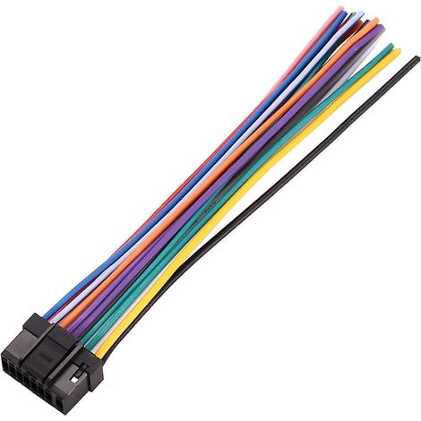 Câble adaptateur de faisceau de câblage standard pour autoradio CD compatible 9887 (1/5)