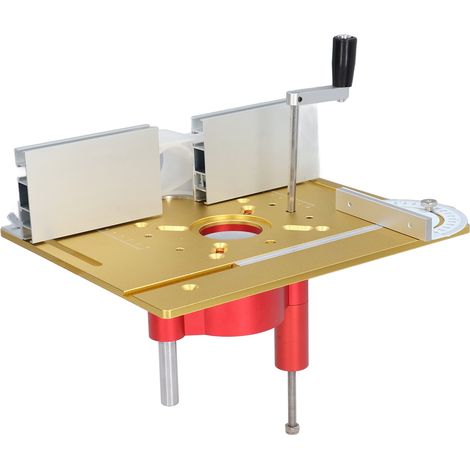 Base de levage inversée en 4 parties pour le travail du bois, fraiseuse électrique, petite fraiseuse, table élévatrice pour le rainurage, le tenonnage, le détourage, le chanfreinage et le lavage. (1/5)