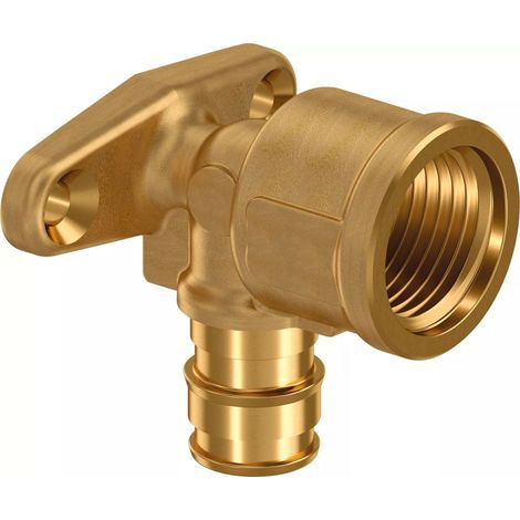 Codos de fijación Smart Aqua Q&E - UPONOR Medidas: Ø16mm x 1/2"