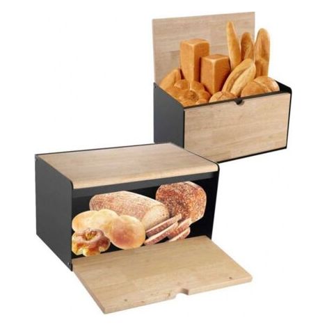 BOÎTE À PAIN DOUBLE FACE KLAUSBERG KB-7386 noir (1/5)