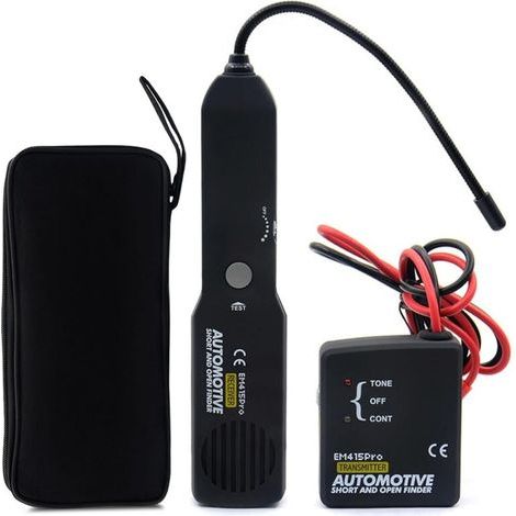 Testeur De Rupture De Fil De Voiture, Traceur De Cable Electrique Em415pro Dc 6-42 V, Traceur Cable, Detecteur Coupure Fil Robot Tondeuse Pour Détecter Les Systèmes De Circuits (1/5)