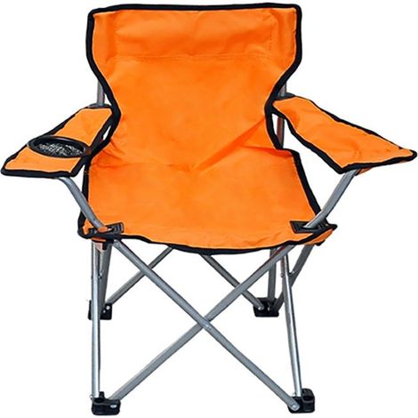 276877 Silla plegable ONSHORE para camping y jardín FLORIDA para niños  Color: Naranja