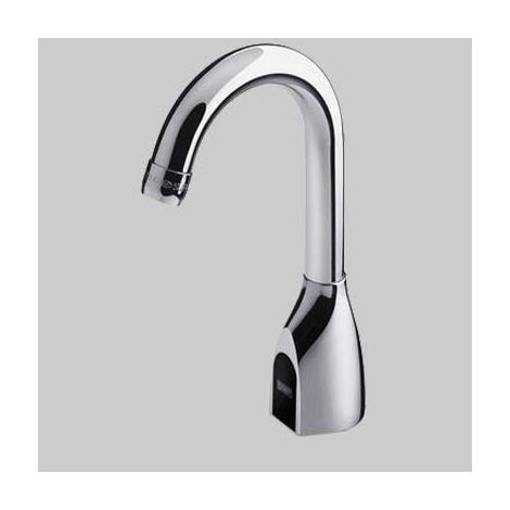 RUBINETTO LAVABO A FOTOCELLULA CANNA ALTA - Batterie 6 V