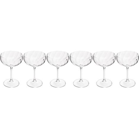 Lot de 6 Verres à Cocktail "Neva" 30cl Transparent (1/4)