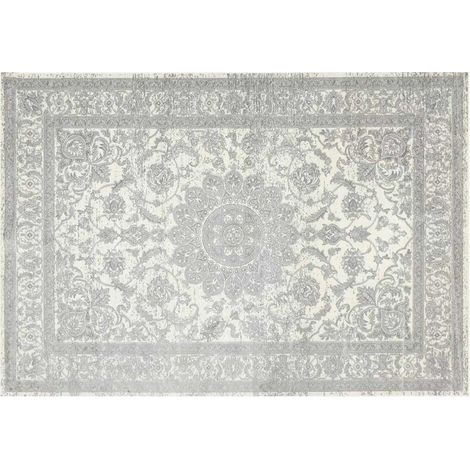 Tapis Déco Tissé "Persan" 140x200cm Naturel (1/3)