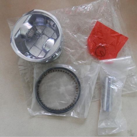 Kit piston EH12 EH12-2D (60 mm) Ensemble piston avec segments de piston, réparation de la compression, pour moteurs Robin EH12/EH12-2D.