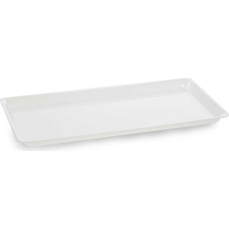 Plat en Plexiglas grande surface Blanc 425x205x17mm - Matériel CHR Pro