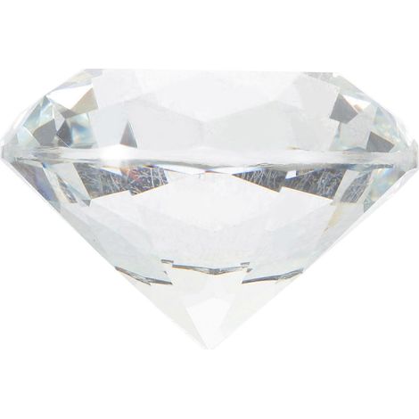 Lot de 2 diamants décoratifs pour vases, à disperser sur la table de mariage ou pour une fête prénuptiale.-5.00X5.00X3.20CM (1/3)