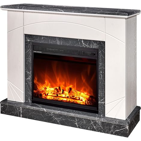 ART FLAME Cheminée électrique - Madeira Lux & Lorance Color - 1500 W - 3 flammes - Télécommande
