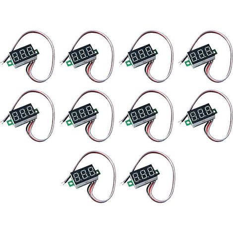 Voltmètre numérique CC à LED 0,36 pouce (1/5)