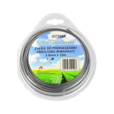 Geko Ligne de coupe renforcée profil carré 3.0 mm 15 m