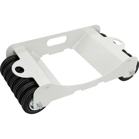 Radwagen-Kit, 2041 kg Tragfähigkeit, sanft rollende Räder, WEISS (1/2)