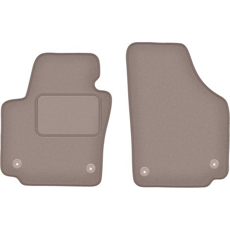 Beige Vordermatten für: Seat Altea Minivan (08.2008-2015)