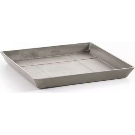 SOTTOVASO QUADRATO TORTORA 40CM ECOPOTS