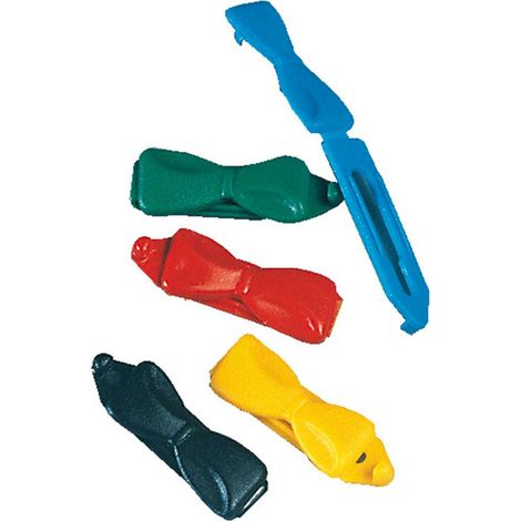 Fiocchetto 90 mm: Fiocchetti in plastica lisci per cani e gatti (1/2)