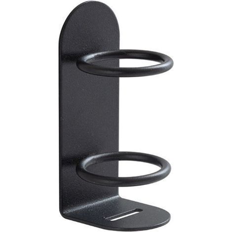 2PCS Electric Toothbrush Holder, Wall Mounted Toothbrush Holder, Eco-Friendly and Powerful Bathroom Toothbrush Holder without Drilling (Black)