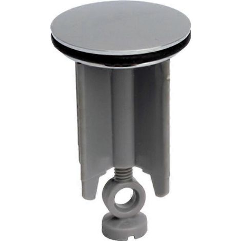Bouchon de lavabo universel, bouchon de vidange universel de 40 mm pour lavabo et bidet. Hauteur réglable, acier inoxydable et antirouille. (1/5)
