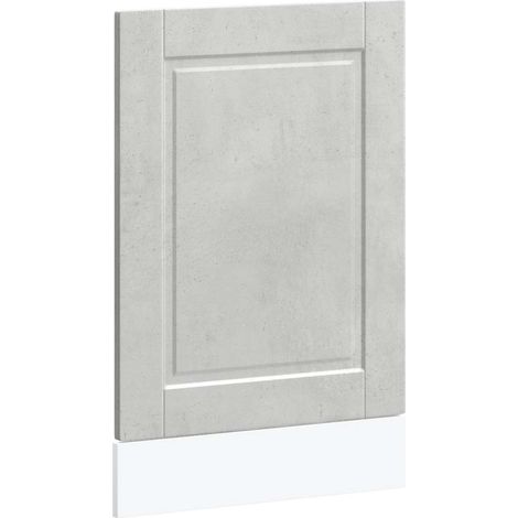 Panneau de lave-vaisselle Porto gris béton 45x1,5x67 cm CFW68019 (1/5)