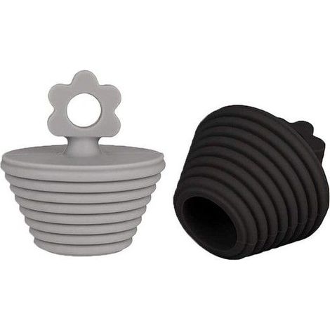 Bouchons Baignoire, 2 Pcs Bouchon Vidange Universel, Bouchon Vidange Silicone, Bouchon Vidange Cuisine, pour Les Drains (1/5)