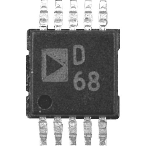 Analog Devices AD9833BRMZ CI interface - Synthèse numérique directe Tube R014902